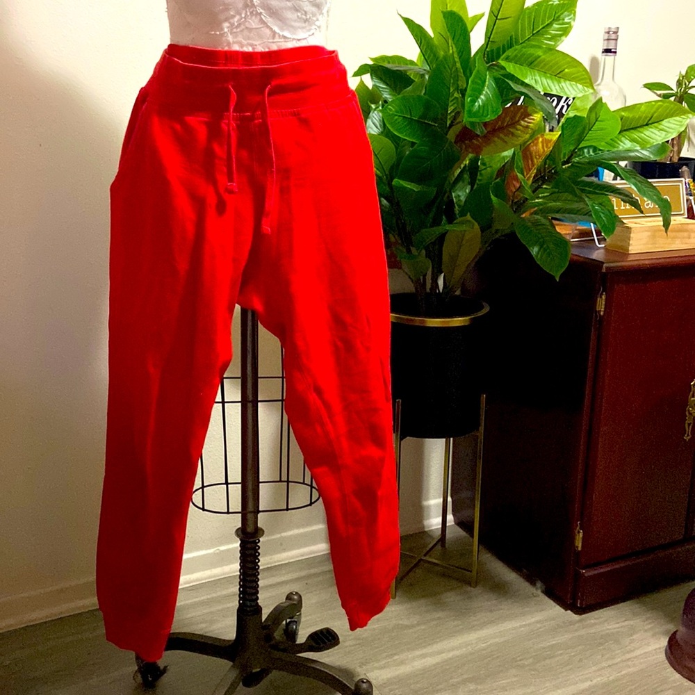 Thick Red sweatpants